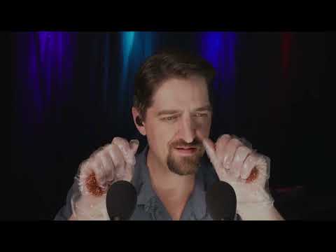 ASMR (No Talking) 🧤 Lunch Lady Gloves Crinkle 
