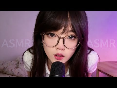 ASMR Whispering While I Gently Touch Your Face Until You Fall Asleep 😴