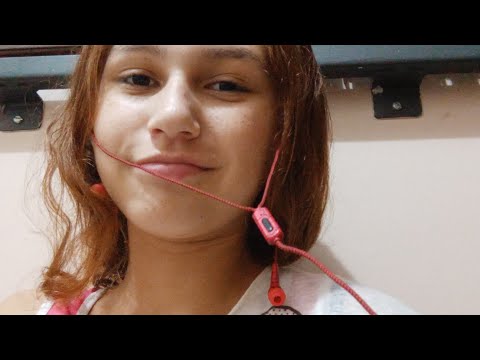 ASMR:caseiro +SONS de boca molhadinho e  pesando a mão na tela!