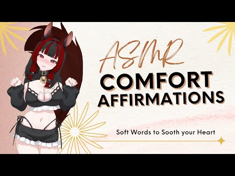 [ASMR] -  ASMR Comforting Affirmations 💗 Soft Words to Soothe Your Heart & Mind [Soft Whispers]