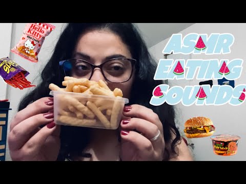 ASMR - Sons crocantes de mastigação