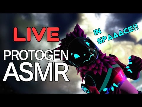 [LIVE Furry ASMR] Protopabz interacts and reads your comments while in zero gravity VRC