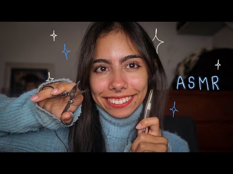 ASMR ROLEPLAY - AMIGA MALVADA FAZENDO SUA SOBRANCELHA