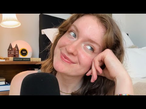 ASMR | Irish Lass Tells You Travel Stories ✈️🦋(irish accent whispers & souvenir tapping)