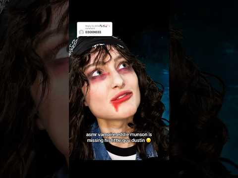 vampire eddie munson is missing dustin 😔 #asmr #strangerthings