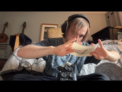 cool asmr sounds, minimal talking 