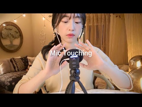 ASMR 마이크 터칭 Mic Touching/마이크 긁기,브러쉬,이어블로잉Ear blowing