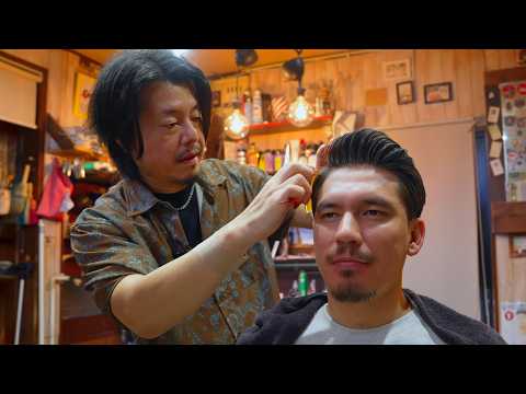 💈(ASMR) Award-Winning Japanese Barber’s Full Ritual: Haircut, Shave & Sleep-Inducing Head Spa