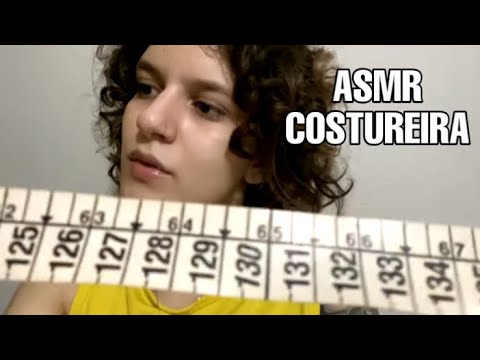 COSTUREIRA TIRANDO SUAS MEDIDAS | ASMR ROLEPLAY