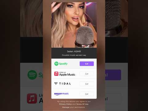 Sonunda Ekran Kapalı ASMR Dinleyebilirsiniz! 🎧Link açıklamada🤍 Türkçe ASMR #shorts #applemusic