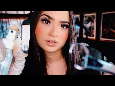 ASMR:FAZENDO A LIMPEZA E A REMOÇÃO DO SEU PIERCING INFECCIONADO!