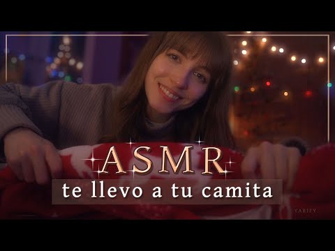 ASMR en tu CAMITA para ayudarte a dormir 🌜💕【Atención Personal】