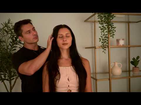 I Let My Brother Try ASMR for the FIRST TIME… 😳 Real Person Hair Play & Scalp Massage