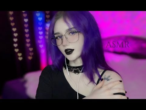 ⋅ ♰ clingy goth girl is obsessed with you ASMR ♰ ⋅
