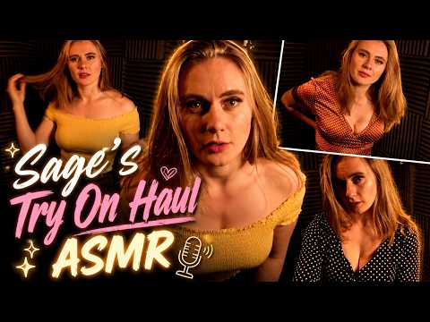Sage’s Try On Haul ASMR for Soft Spoken Tingles