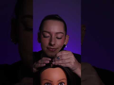 Plucking Gray Hairs and Cutting Split Ends - ASMR