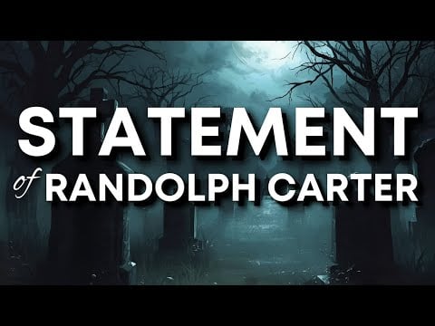🕯️ The Statement of Randolph Carter | 31 Nights of Lovecraft (Night 1) | ASMR Soft Spoken Reading