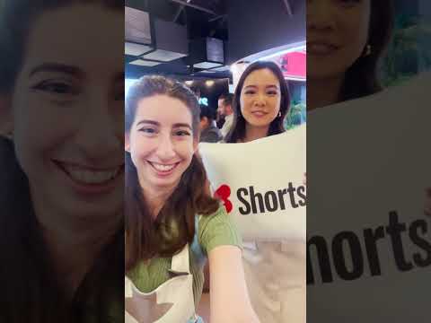 I went to #YouTubeCreatorDay ! #asmr #shorts #softspoken