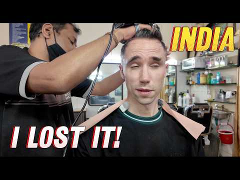 I Wasn’t Ready for This Indian Barber Massage | Haircut ASMR 🇮🇳