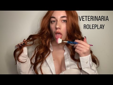 ASMR ITA Veterinaria SEDUCENTE ti cura dolcemente Roleplay