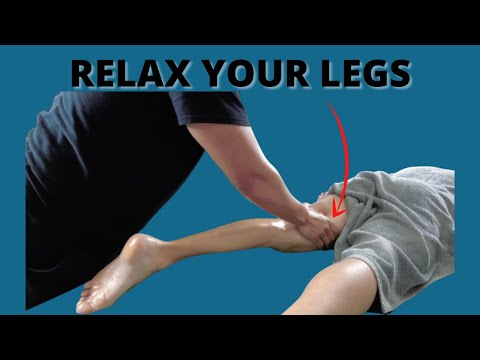 [ASMR] Home Spa Leg Massage | Calming Slow Strokes | No Talking ASMR