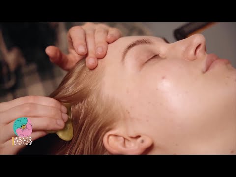 Tranquil ASMR Massage Techniques with Tools