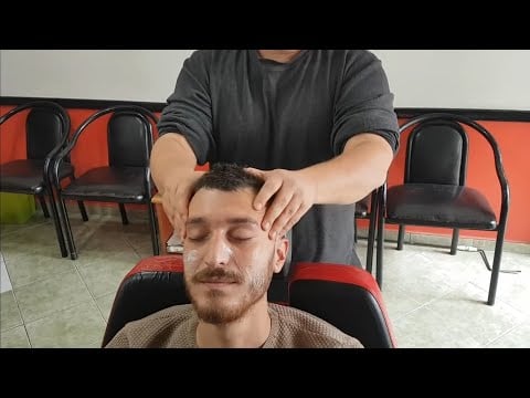 Asmr Turkish barber Head neck massage Abdullah Ceylantaş