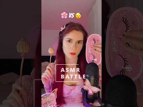 ASMR Triggers Battle 🌸 vs 😴