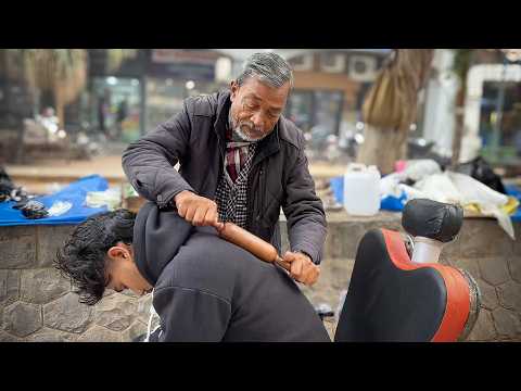 Waris Barber MOST RELAXING Head Massage | BEST Therapy For Stress Relief & Fast SLEEP | ASMR Gautam
