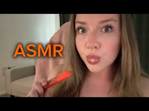 Spit painting inside your face tingly mouthsounds ASMR 