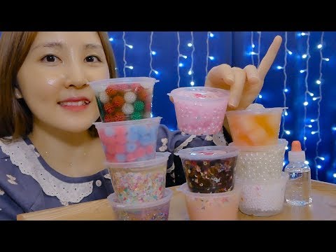 11가지 슬라임 & 수다 소리아라｜Tingly 11 types of Slimes Sound