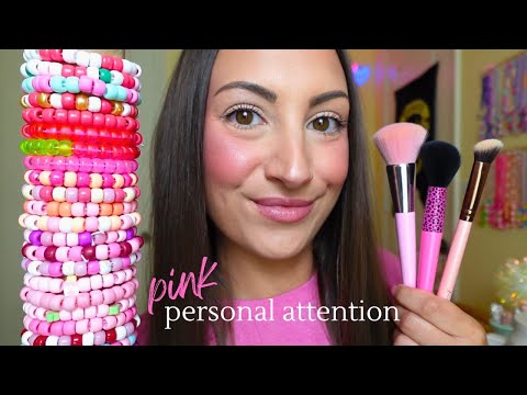 ASMR *ALL PINK* Personal Attention 🎀