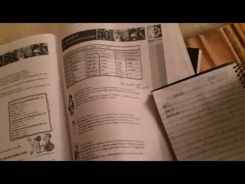 ASMR spanish studying