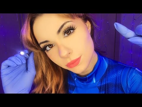 ASMR Français Examen Neurologique ALIEN ♡ Examen Nerf Crânien & Examen du Corps Alien ✨ Check-up RP