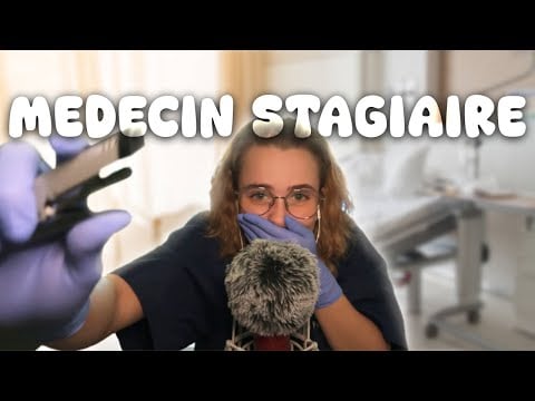 ASMR FUN - La journée d'une médecin stagiaire