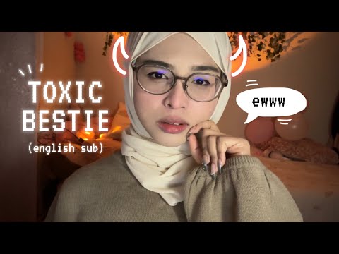 ASMR Toxic Bestie Ruins Your New Year Party 😇🫶🏻 (Bahasa Malaysia with English Sub)
