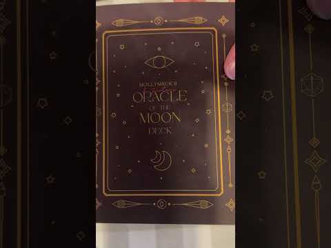 Unboxing my new Oracle Deck #asmr  #criticalrole #jesterlavorre #mollymauktealeaf #tarot #oracle