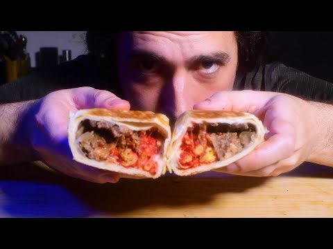 ASMR HOT CHEETO BURRITO *EXTRA LONG*  자막 字幕  उपशीर्षक ( Real Sounds ) | Nomnomsammieboy