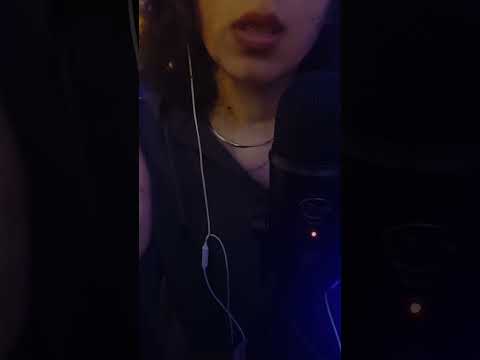 #asmr mouth sounds 🌚😴💤 #relax #mouthwhisper #asmrrelaxation #tingles #visualtingle #sleepaid