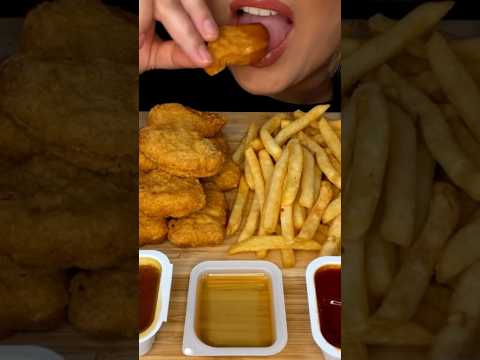 MCDONALD’S NUGGETS #asmr #food #mcdonalds