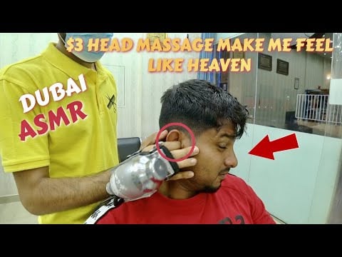 ASMR | $3 Head Massage Make Me Feel Like Heaven 🇦🇪