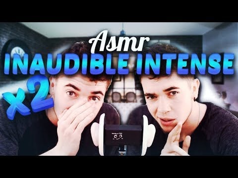 🎧 ASMR : Inaudible Intense x2 ! ( Bruit de bouche,  mouth sound ) 🎧