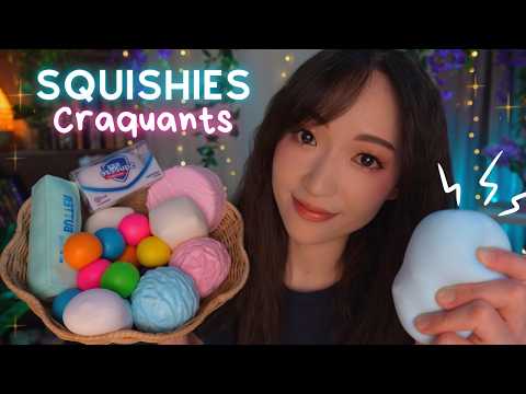 ASMR 🧼 Squishies Craquants, Moelleux et Fondants (trop satisfaisant) 🧈🍧🍰🤤