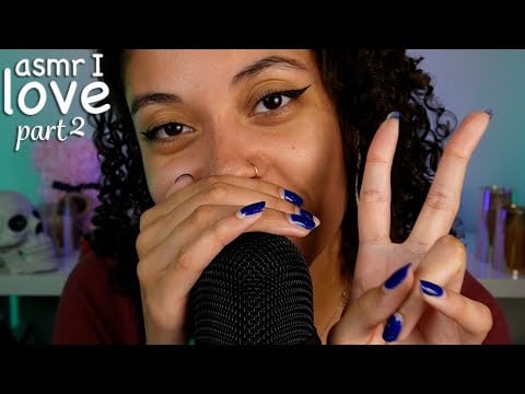 *MORE ASMR I Would Watch* Whispers, Lipgloss, Inaudible, Counting, Fluffy Mic ASMR + MORE