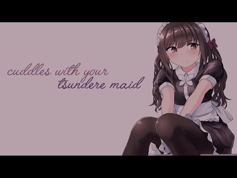 [ASMR] Cosy Cuddles With Your Tsundere Maid! [Binaural] [Softly Spoken] [Reverse Personal Attention]