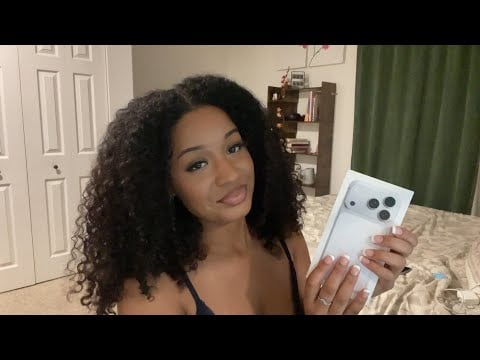 asmr iphone 17 pro unboxing 