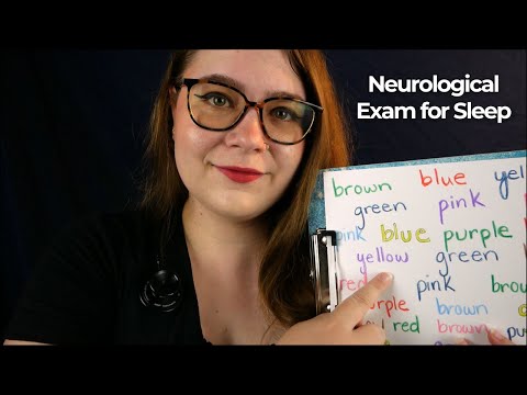 Sleep Inducing Neurological & Cranial Nerve Examination 🩺 ASMR Medical RP