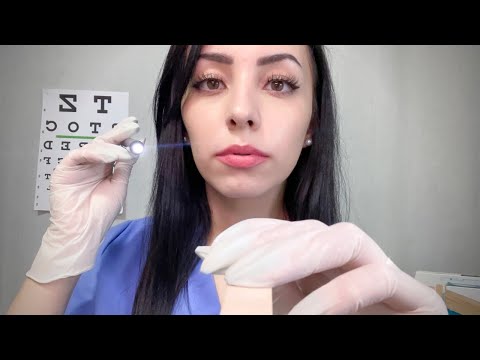 ASMR Fast & Aggressive Cranial Nerve Exam - Roleplay