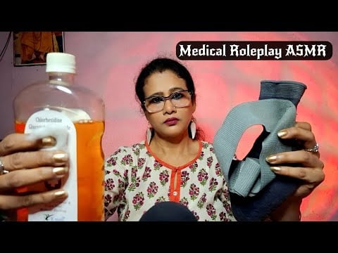 Bengali ASMR Medical Roleplay~ Wound Care & Relaxation | Asmr Ghosal 