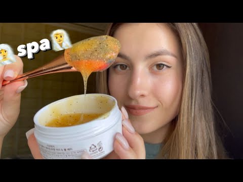 Asmr spa in 1 minute 🧖‍♂️ 🧖‍♀️
